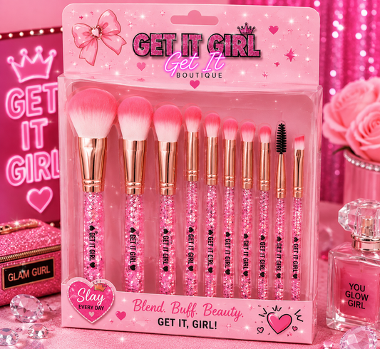Brush it. Blend it. SLAY it. Get it, Girl!