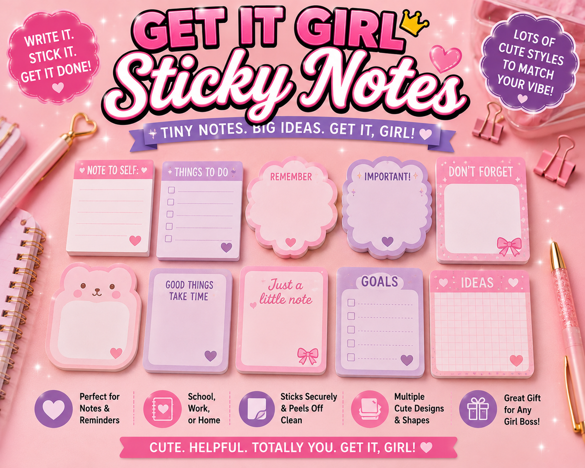 Get it Girl, Stick it & Slay Notes